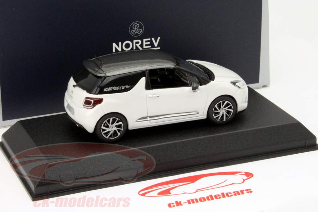 Citroen DS3 År 2014 perlehvid / Moondust 1:43 Norev