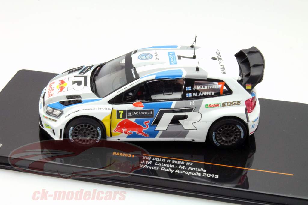 ミニカー ixo WRC 2016 VW POLO R WRC S.Ogier 1/43 1:43 Vw Polo R Wrc #1 Winner Rally Wales Gb 2016 Ogier