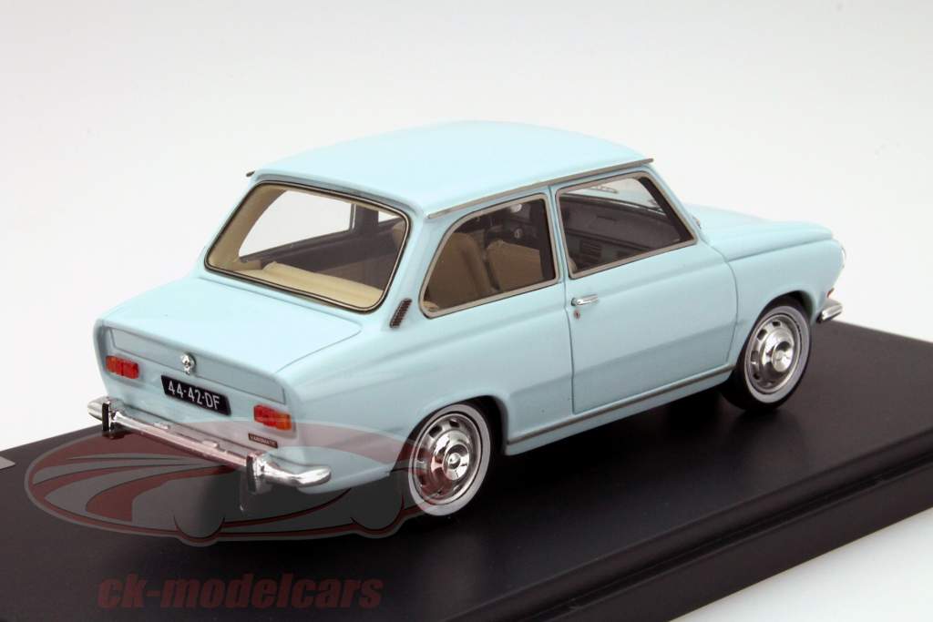 DAF 44 Jaar 1966 lichtblauw 1:43 Matrix