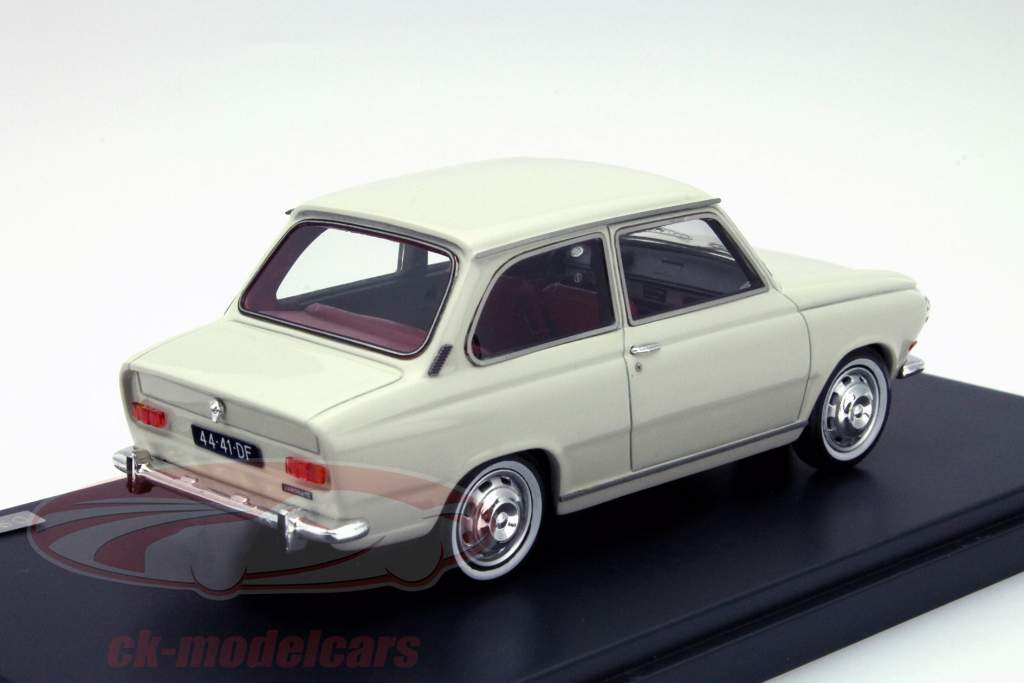 DAF 44 construído em 1966 branco 1:43 Matrix