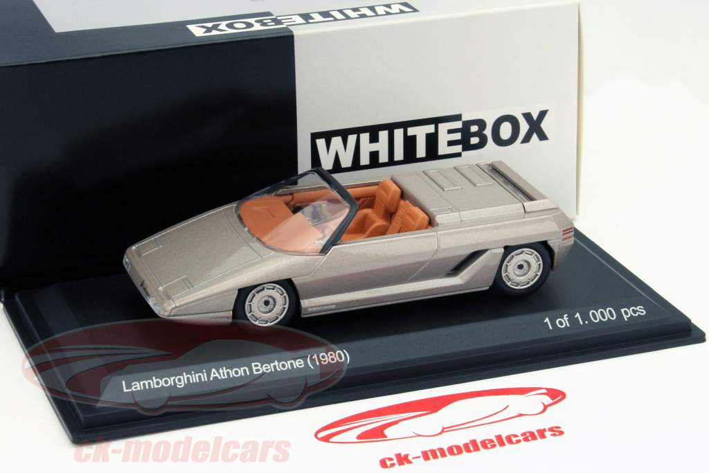 Lamborghini Athon Bertone année 1980 marron clair 1:43 WhiteBox