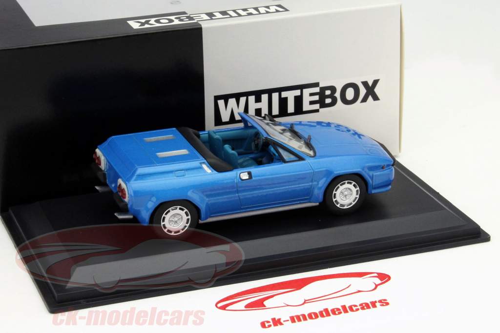 Lamborghini Jalpa Spyder Prototype Jaar 1987 blauwe 1:43 whitebox