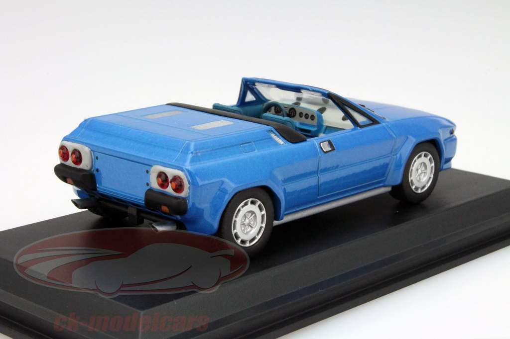 ランボルギーニ·ジャルパスパイダープロトタイプ1987年青1時43分ホワイトボックス