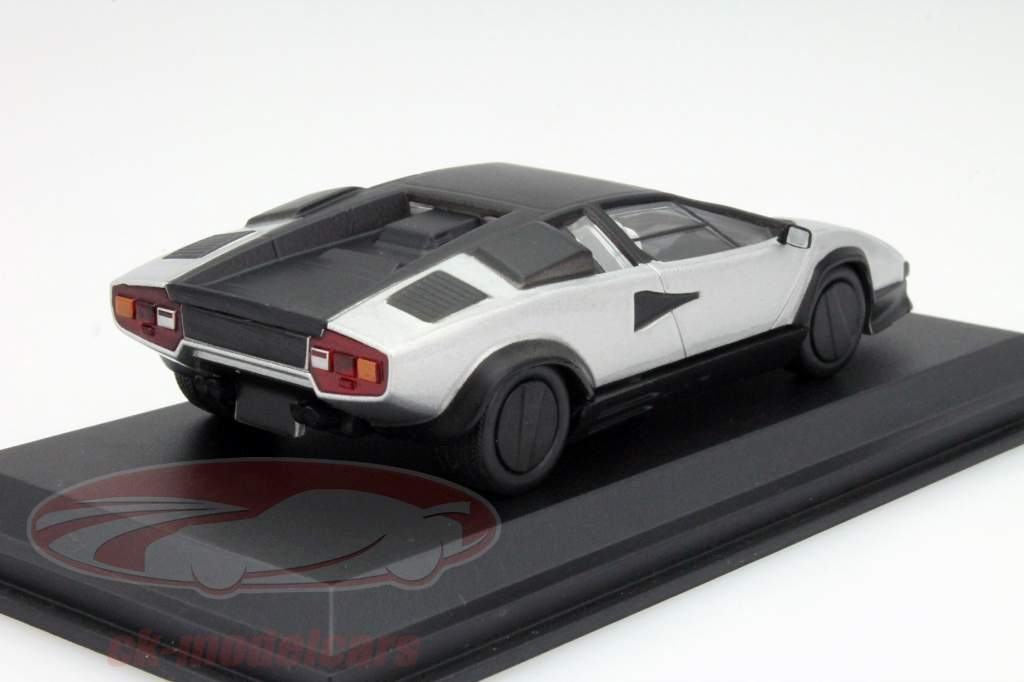 Lamborghini Countach Evoluzione 1987 год серебро / черный 1:43 Whitebox