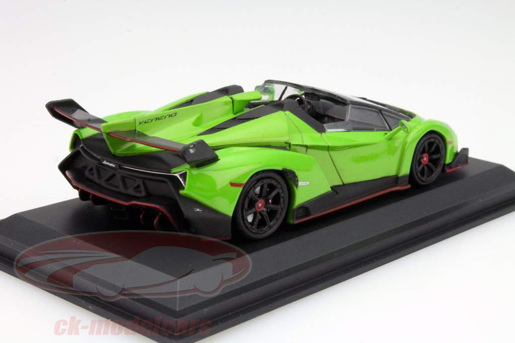 Lamborghini Veneno Roadster année 2013 vert 1:43 WhiteBox