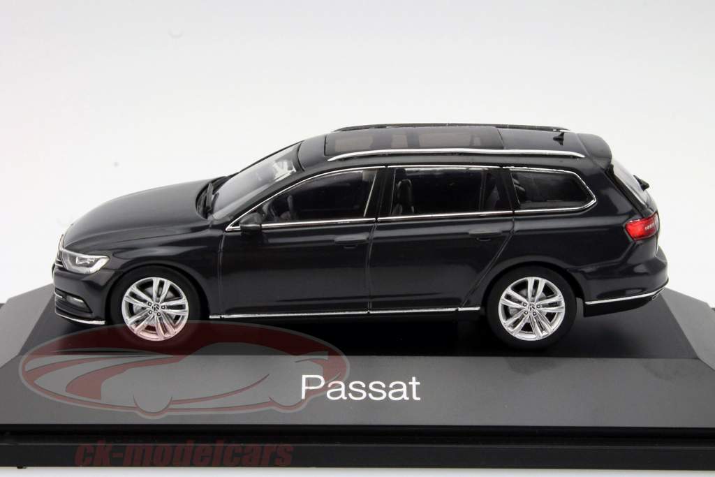 フォルクスワーゲンVWパサートバリアント濃いグレー1時43ヘルパ