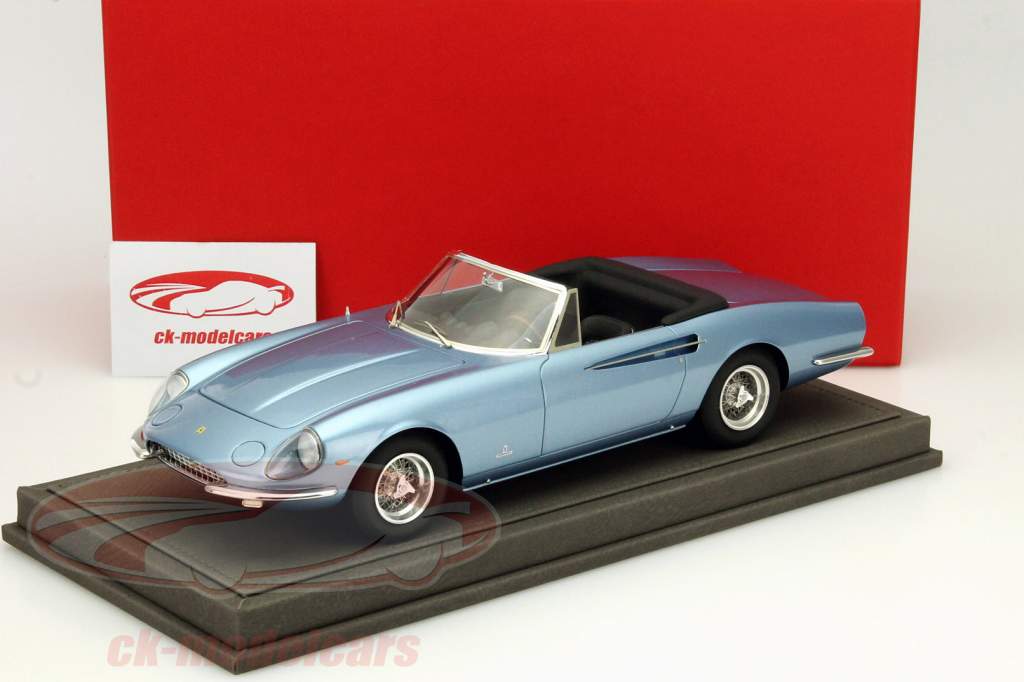 1966ライトブルーメタリック1時18 BBRに内蔵されたフェラーリ365カリフォルニア