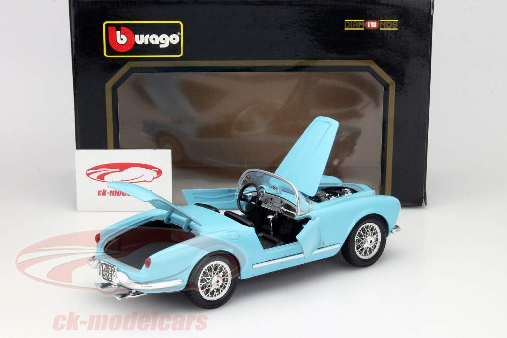 Bburago 1:18 Lancia Aurelia B24 Spyder year 1955 turquoise