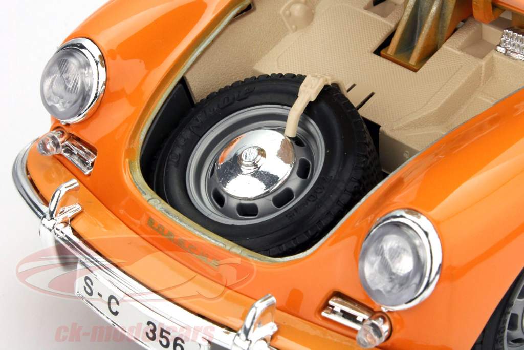 1961 PORSCHE 356B COUPE red 1/24 Bburago 【 ポルシェ