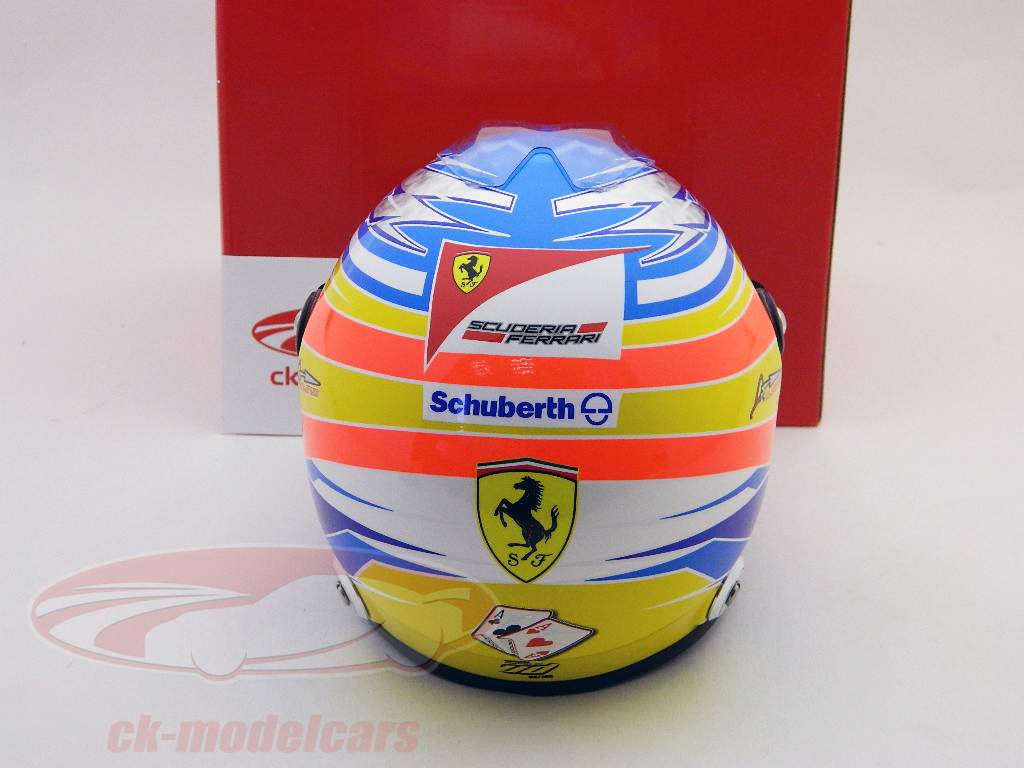 Fernando Alonso Ferrari Formule 1 2011 1:02 helm Schuberth