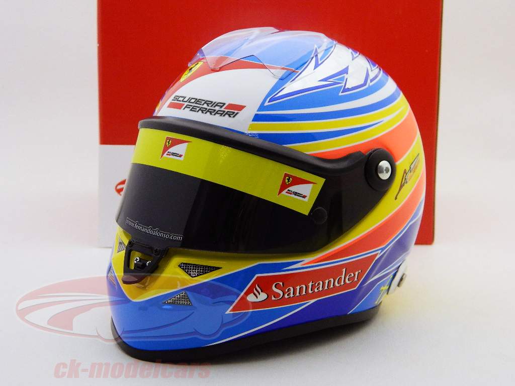 Fernando Alonso Ferrari Formule 1 2011 1:02 helm Schuberth