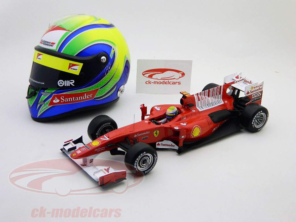 Felippe Massa Ferrari Helmet Formula 1 2011 1:2 Schuberth