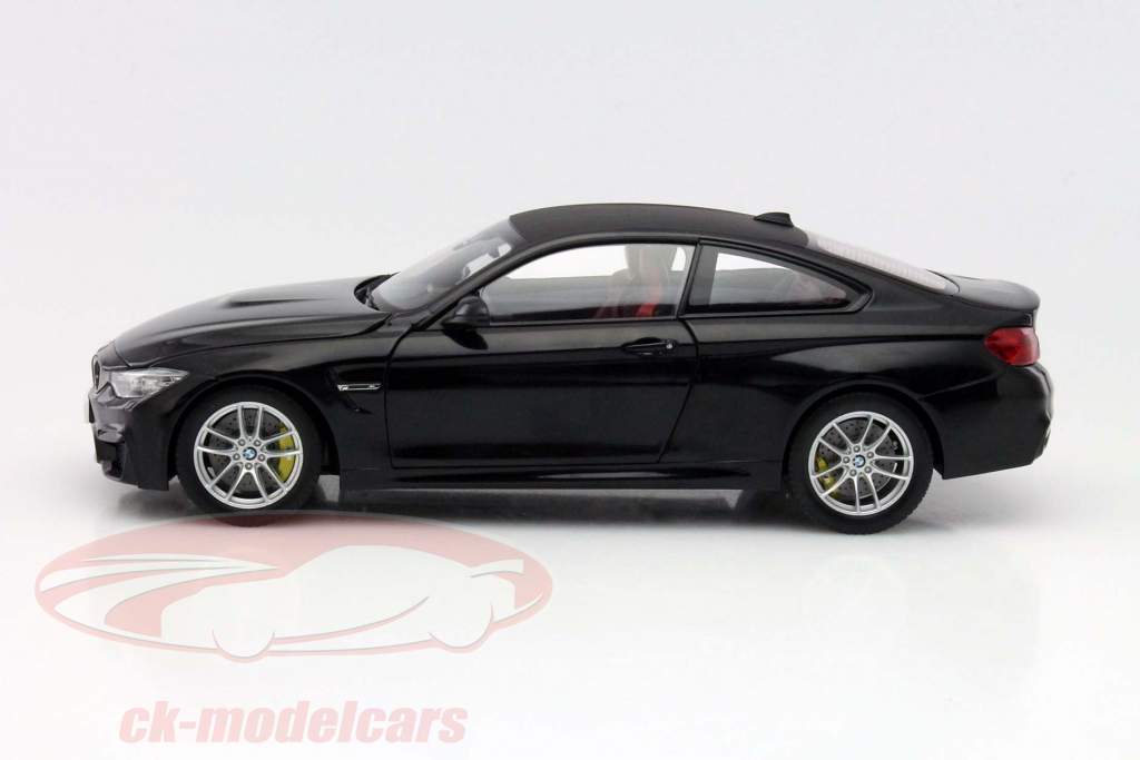 BMW M4 (F82) Coupe Année 2014 noir / Noir mat 1:18 ParagonModels