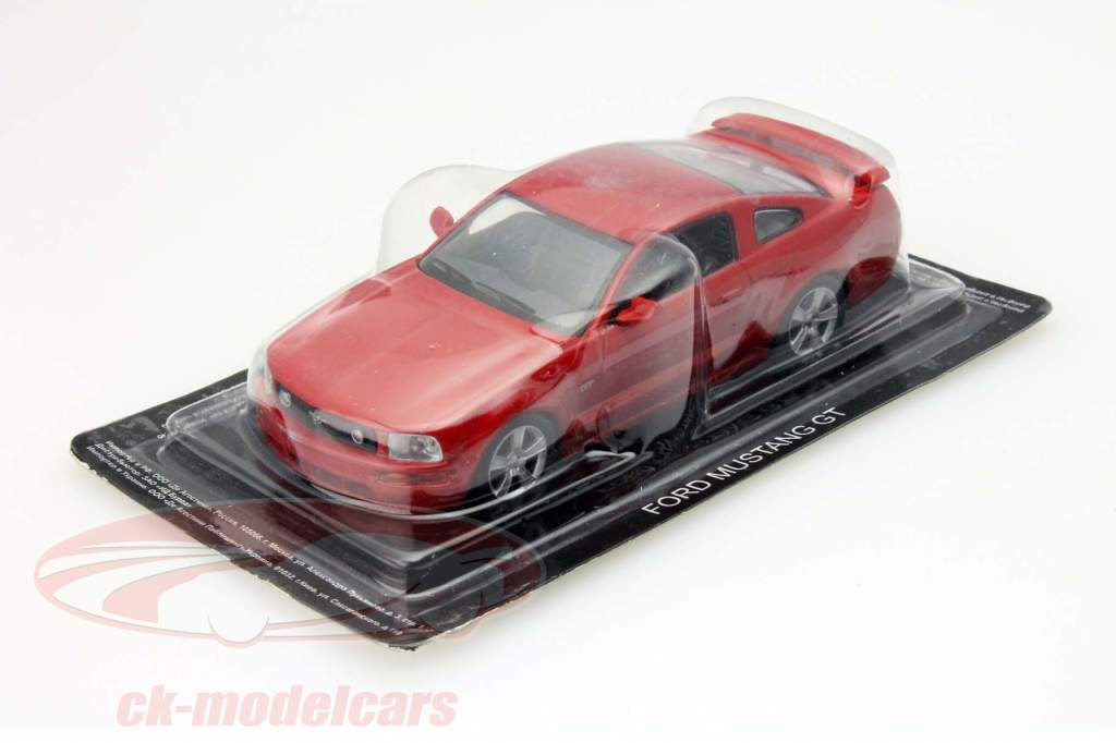 Ford Mustang GT rosso 1:43 Altaya
