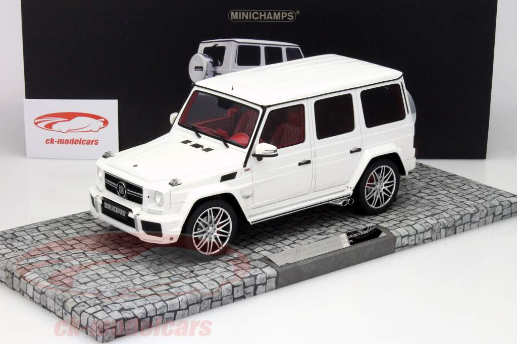 Brabus B63 620 Widestar Année 2012 Blanc 1:18 Minichamps