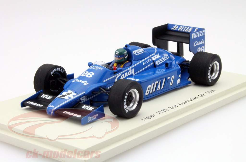 Spark 1:43 Jacques Laffite Ligier JS25 #26 2nd Australia GP