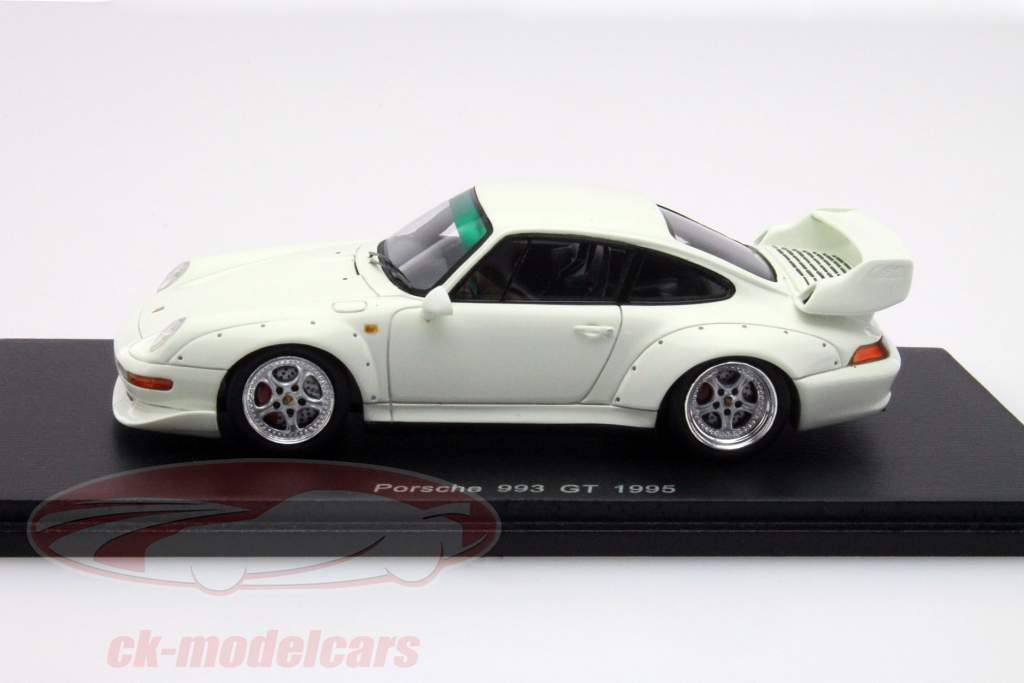 保时捷 993 GT 1995年 白色 1:43 Spark