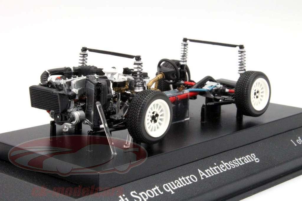 ミニカー 1/43 Audi Sport quatro Drive Train / PMA 1/43 Audi Sport quatro Drive Train / PMA