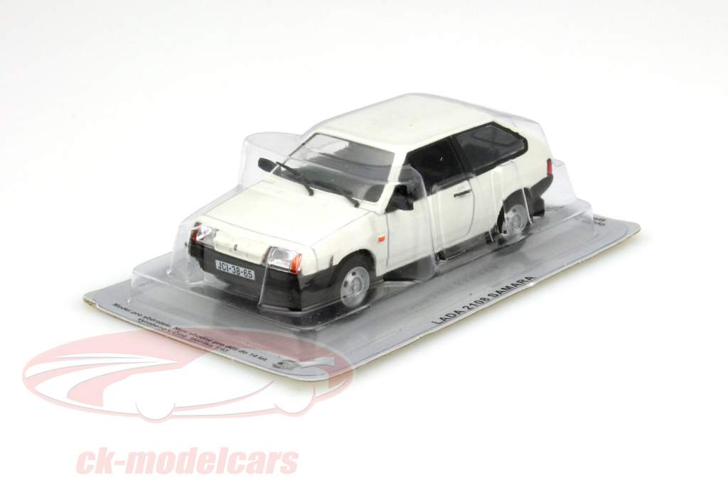Lada 2108 Samara Wit 1:43 Altaya