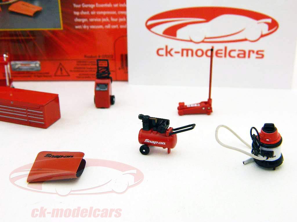 Snap-on Set Garage Essentials, Accessory Set 1:43 Miniatures TrueScale