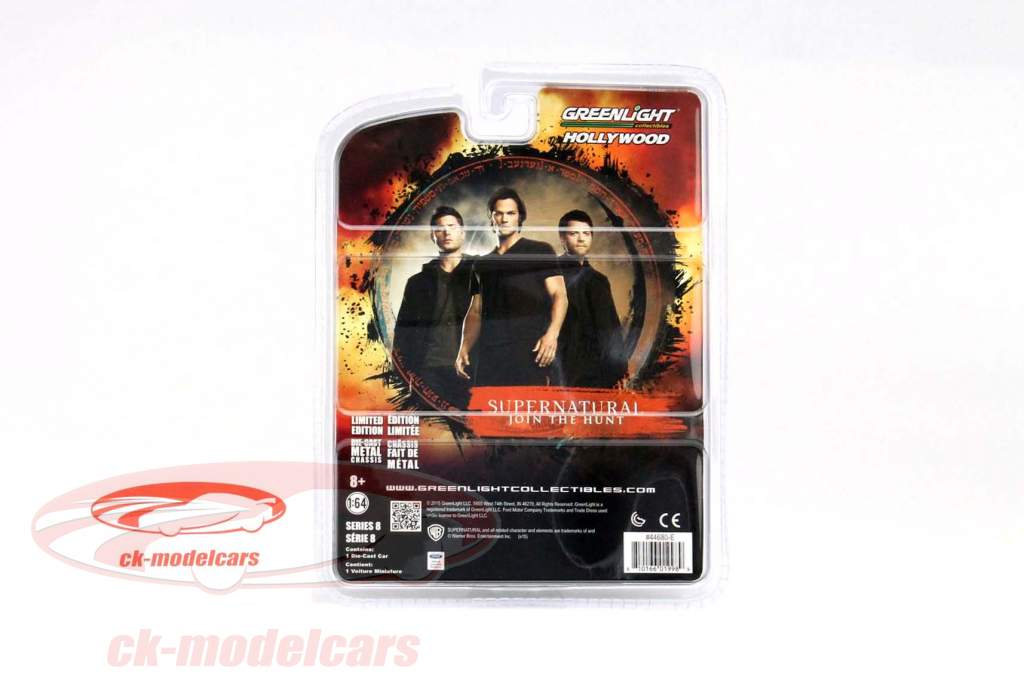 Ford Crown Police Interceptor dehors la Série TV Supernatural 2005 1:64 Greenlight