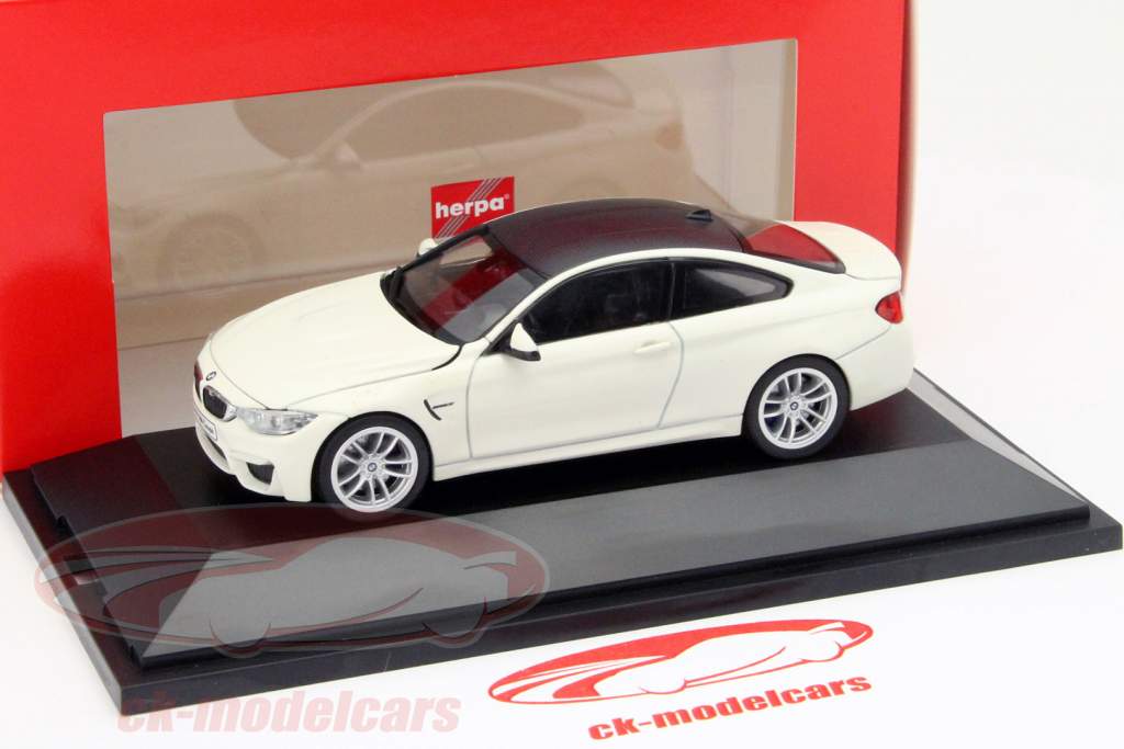 宝马 M4 双门轿跑车(F82）白色 1:43 Herpa
