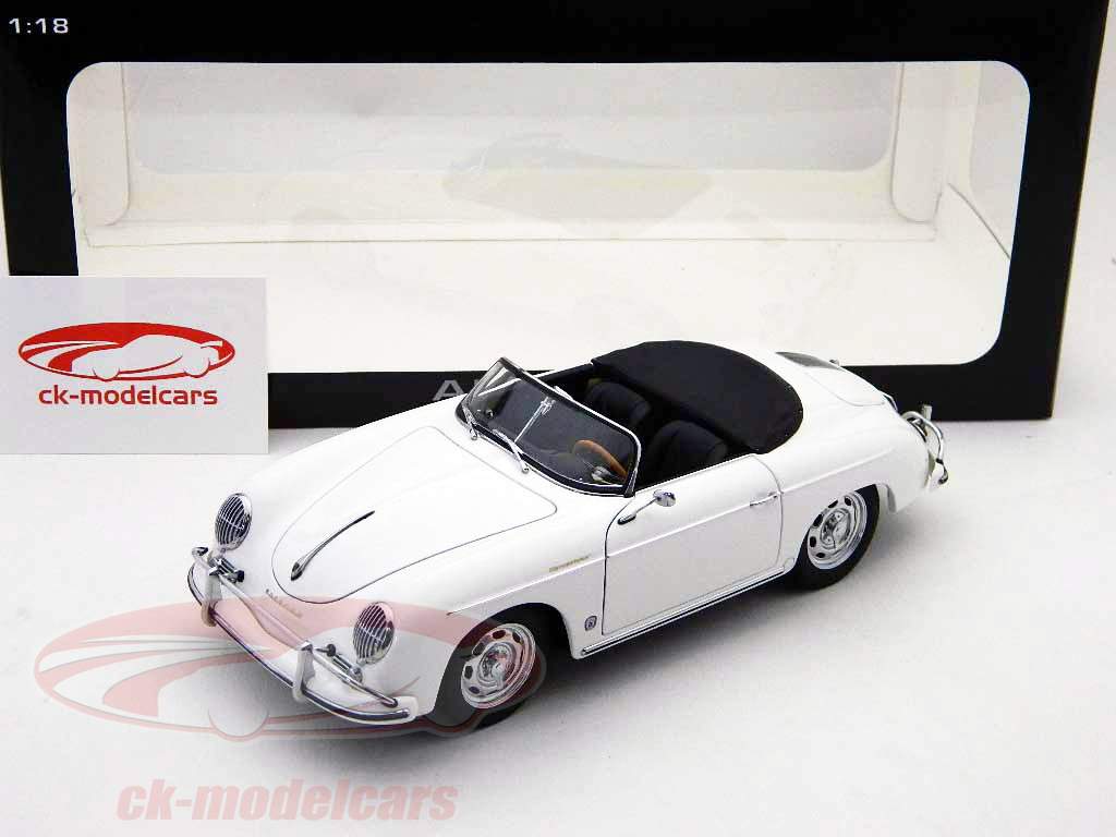 ポルシェ356Aスピードスターホワイト/ホワイト1時18分オートアート