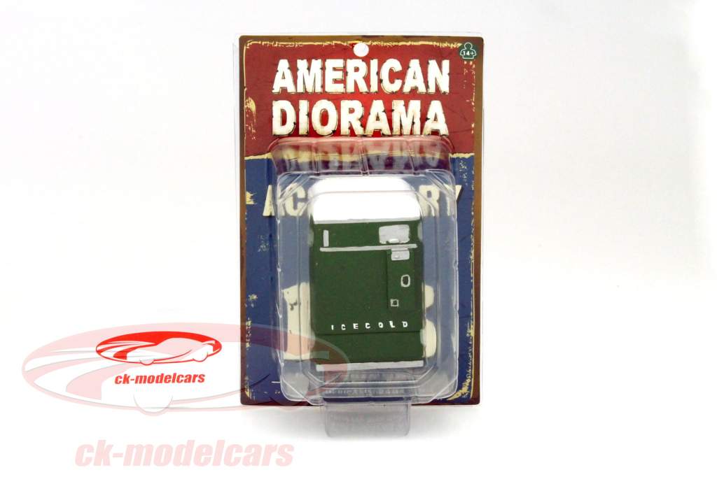 Distributore automatico verde 1:18 American Diorama