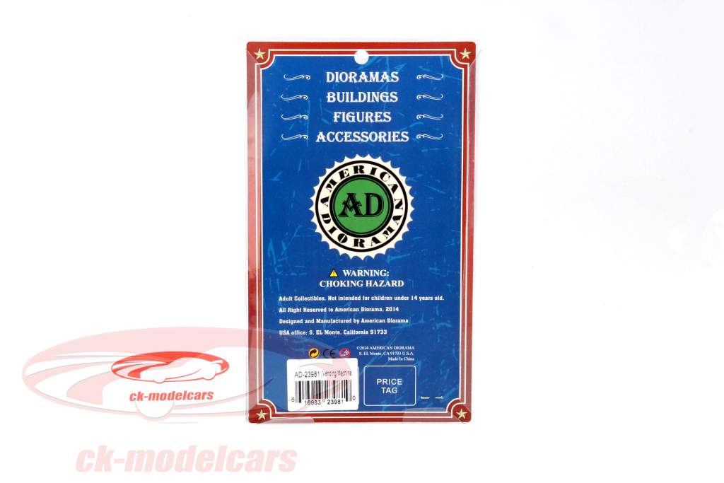 Expendedor automático verde 1:18 American Diorama