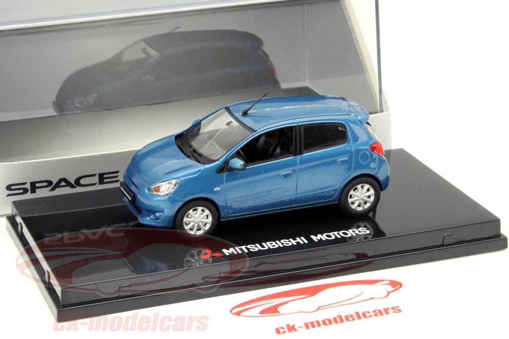 Mitsubishi Space Star Année 2010 bleu 1:43 SunStar