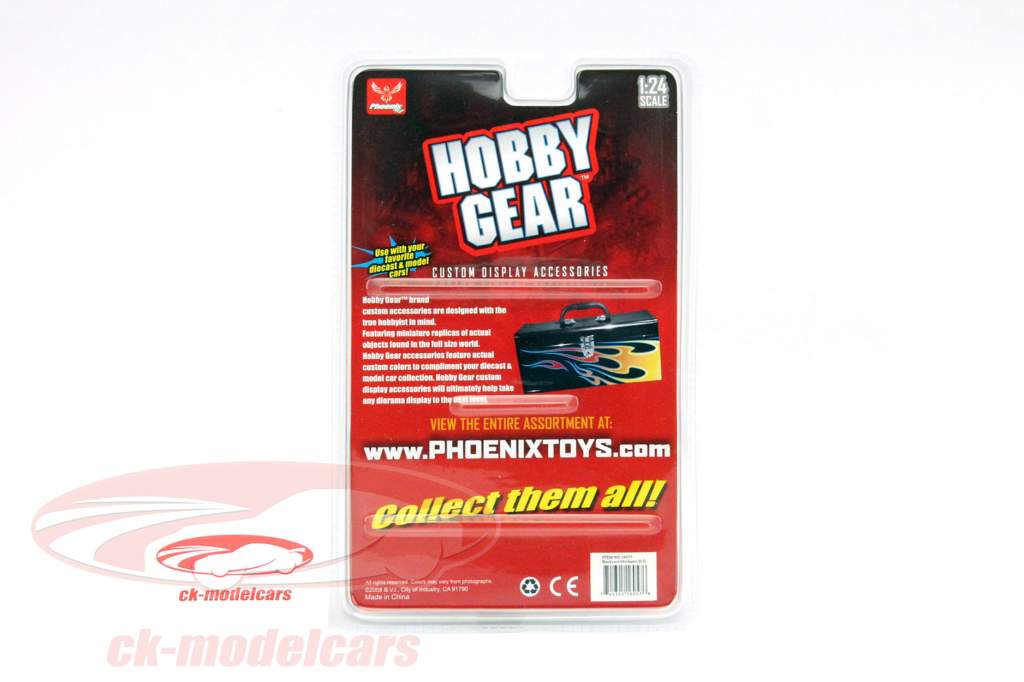 裏庭 メカニックセット のために モデルカー で スケール 1:24 Phoenix Toys