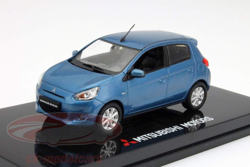 Mitsubishi Space Star 年 2010 蓝色 1:43 SunStar