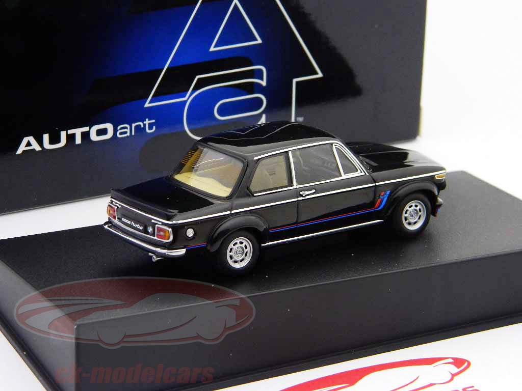 宝马2002 Turbo出厂年份1973施瓦茨/黑色1:43 AUTOA​​RT