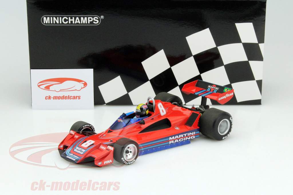 1977 Brabham BT45B #8 Carlos Pace （BRA） Minichamps 1:18 Carlos Pace Brabham BT45B #8 Formula 1 1977