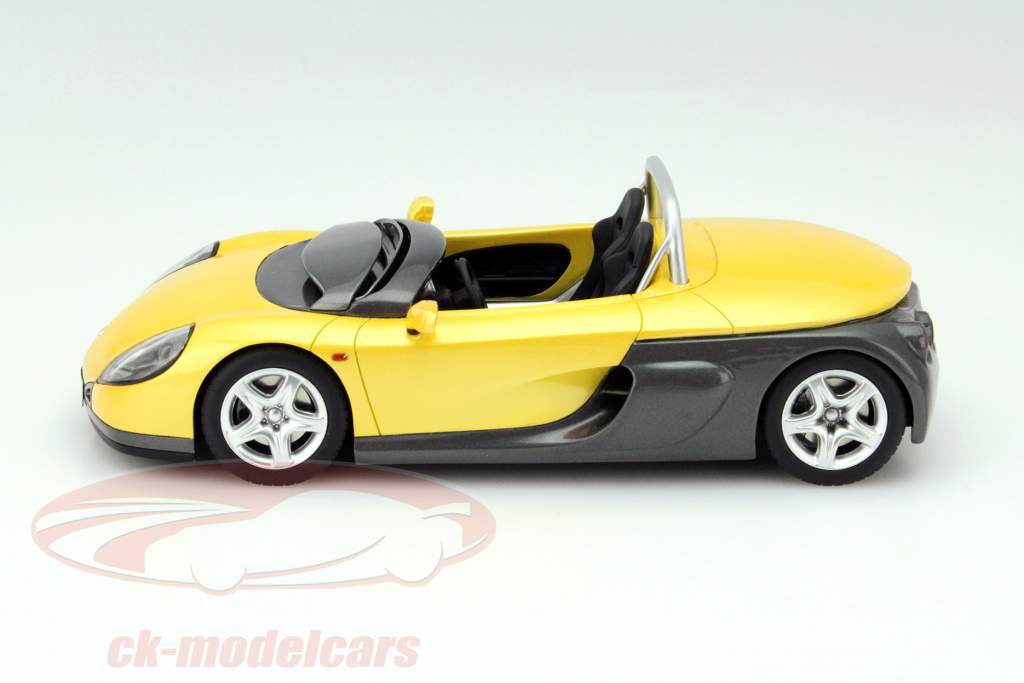 Renault Spider Año 1996 amarillo / gris 1:18 OttOmobile