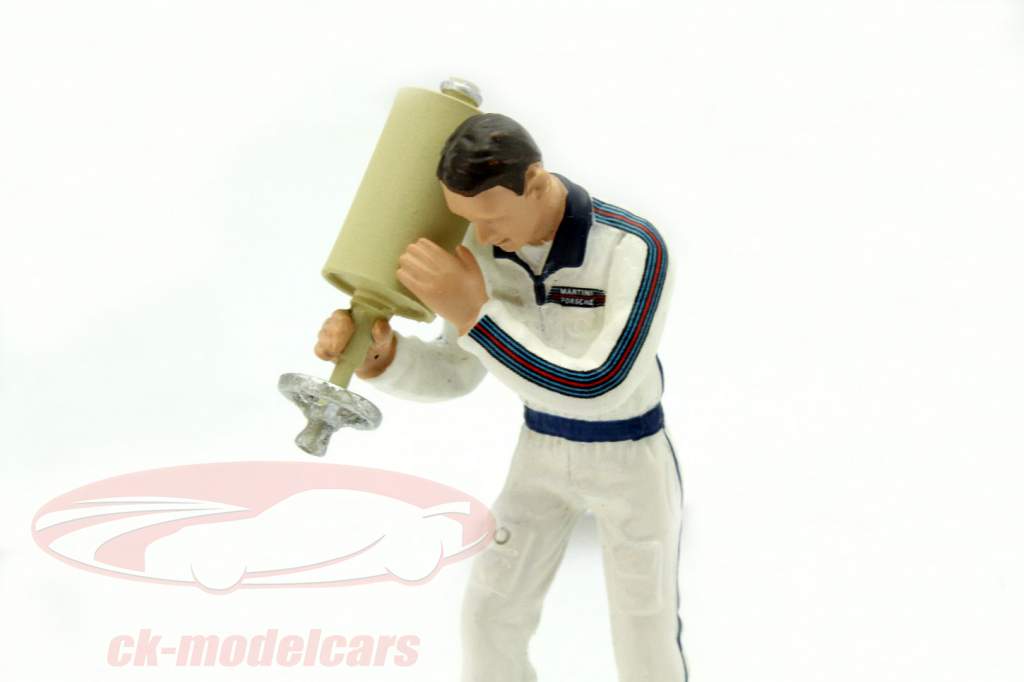 Team Martini Racing Pit Stop Cifre Impostato 1:43 TrueScale