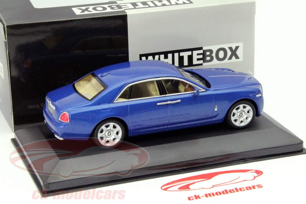 Rolls Royce Ghost Anno 2009 blu 1:43 WhiteBox