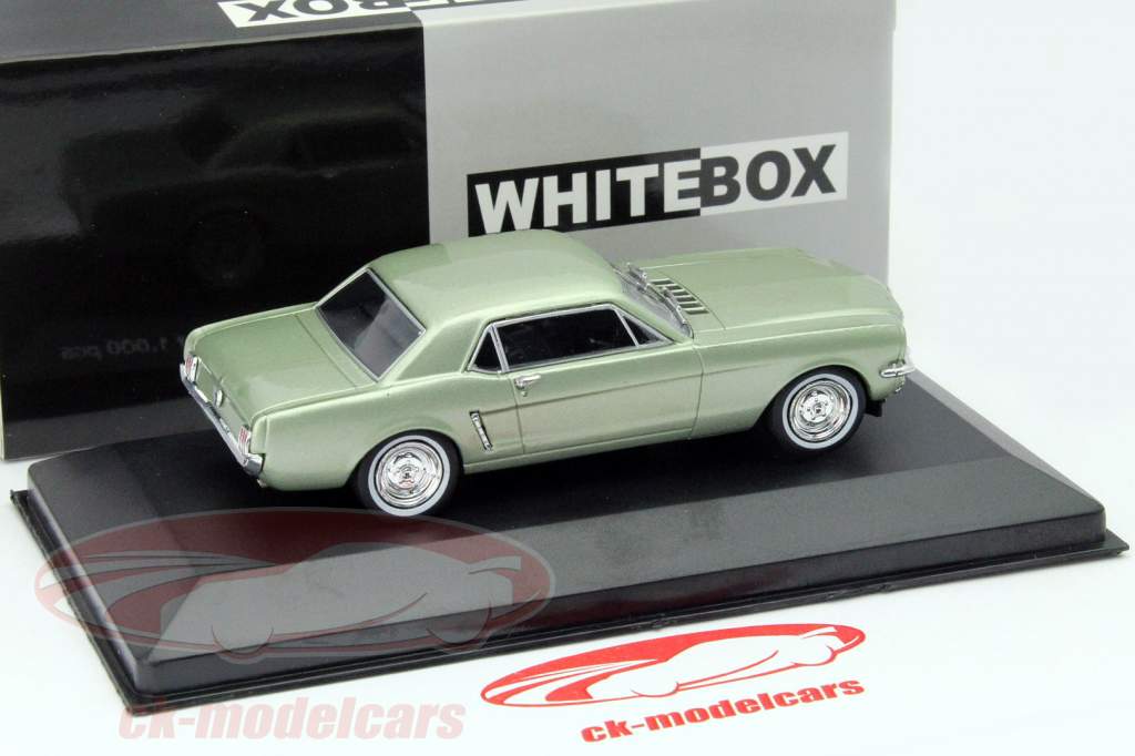 Ford Mustang 年 1965 ライム 1:43 WhiteBox