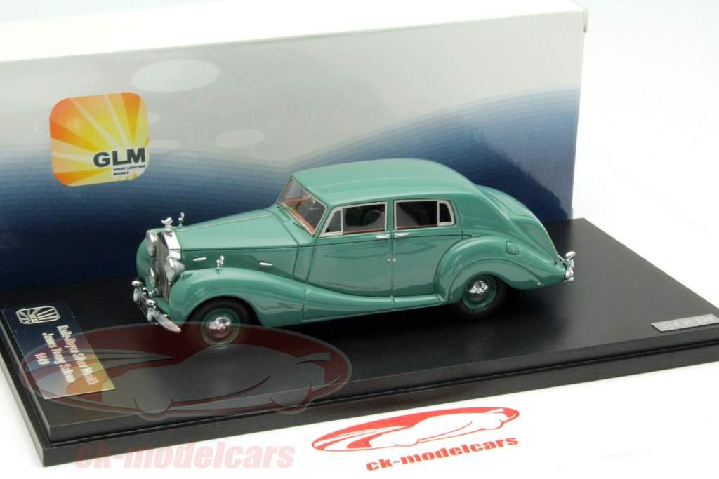 Rolls Royce Silver Wraith James Young Saloon 年 1949 緑色 1:43 GLM