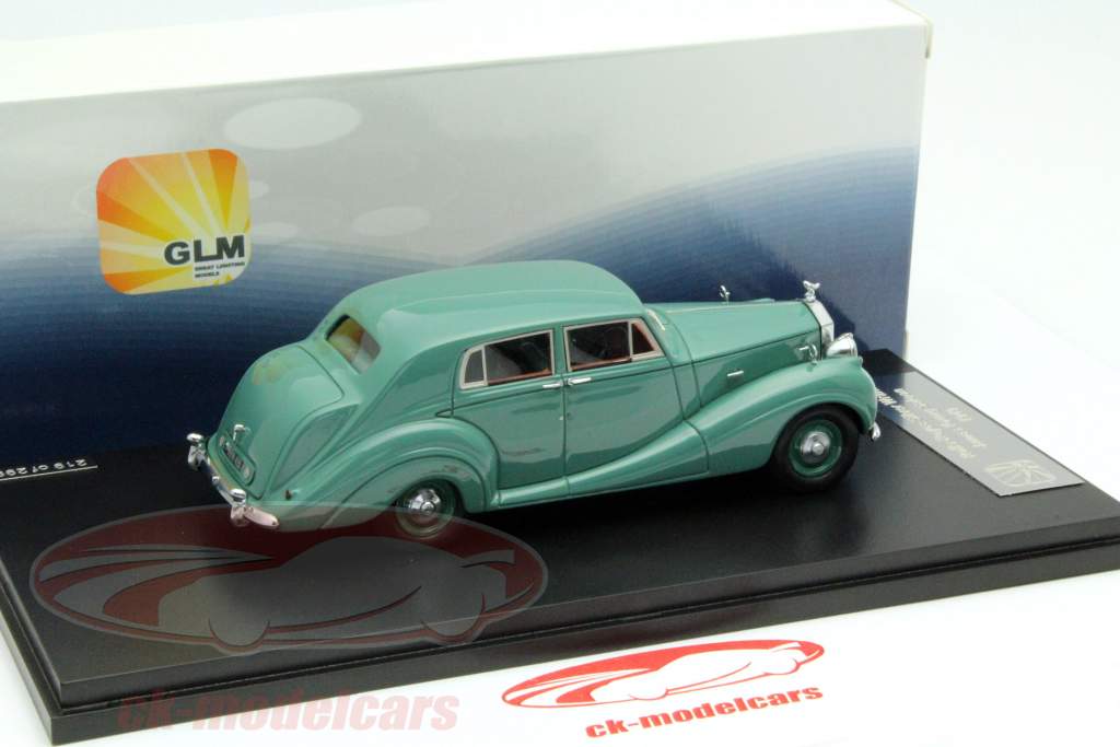 劳斯莱斯 银魂(Silver Wraith) James Young Saloon 1949年 绿色 1:43 GLM