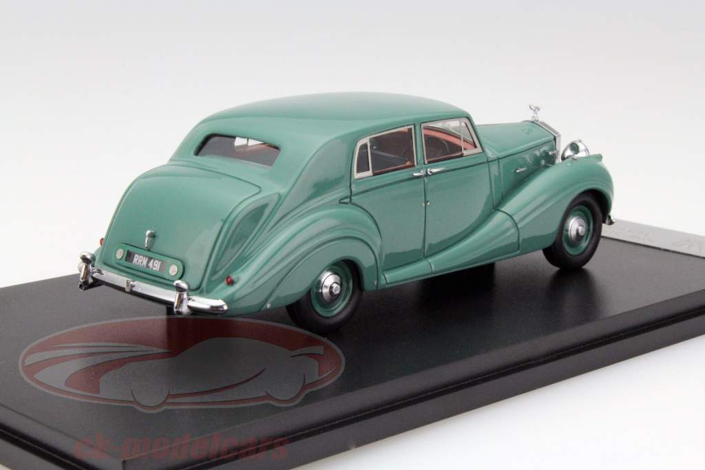 劳斯莱斯 银魂(Silver Wraith) James Young Saloon 1949年 绿色 1:43 GLM
