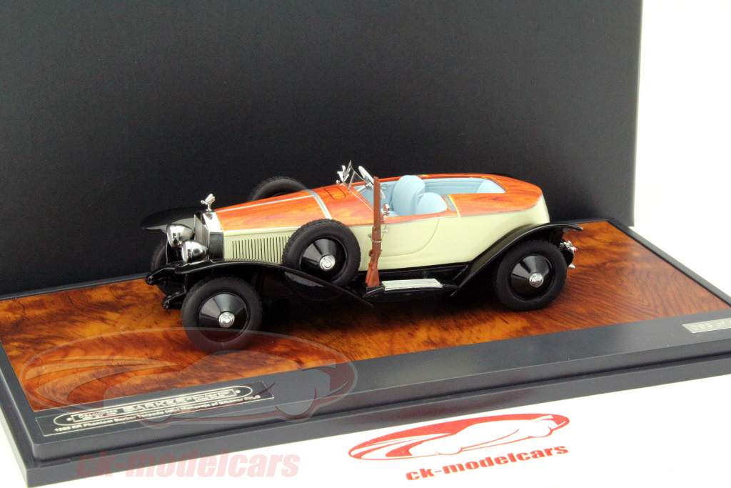 Rolls Royce Phantom Barker Torpedo Year 1925 beige / black 1:43 Matrix