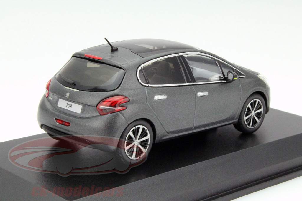 标致 208 2015年 深灰色 1:43 诺威尔 Norev