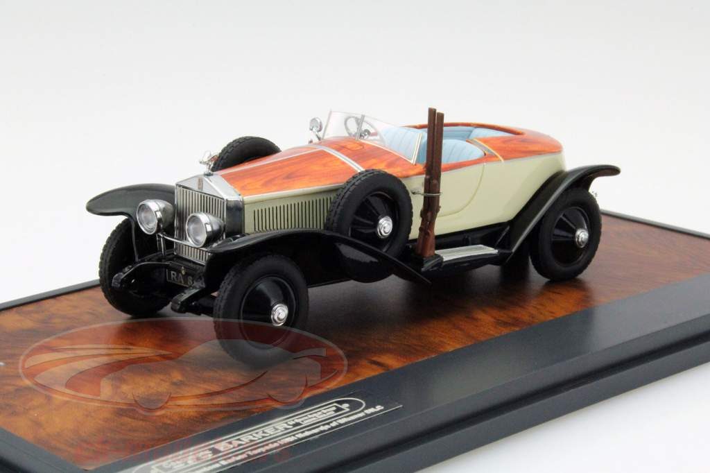 Rolls Royce Phantom Barker Torpedo Year 1925 beige / black 1:43 Matrix