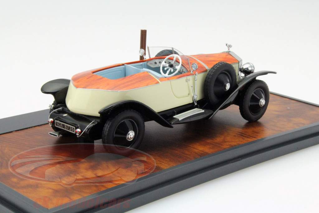 Rolls Royce Phantom Barker Torpedo Год 1925 бежевый / черный 1:43 Matrix