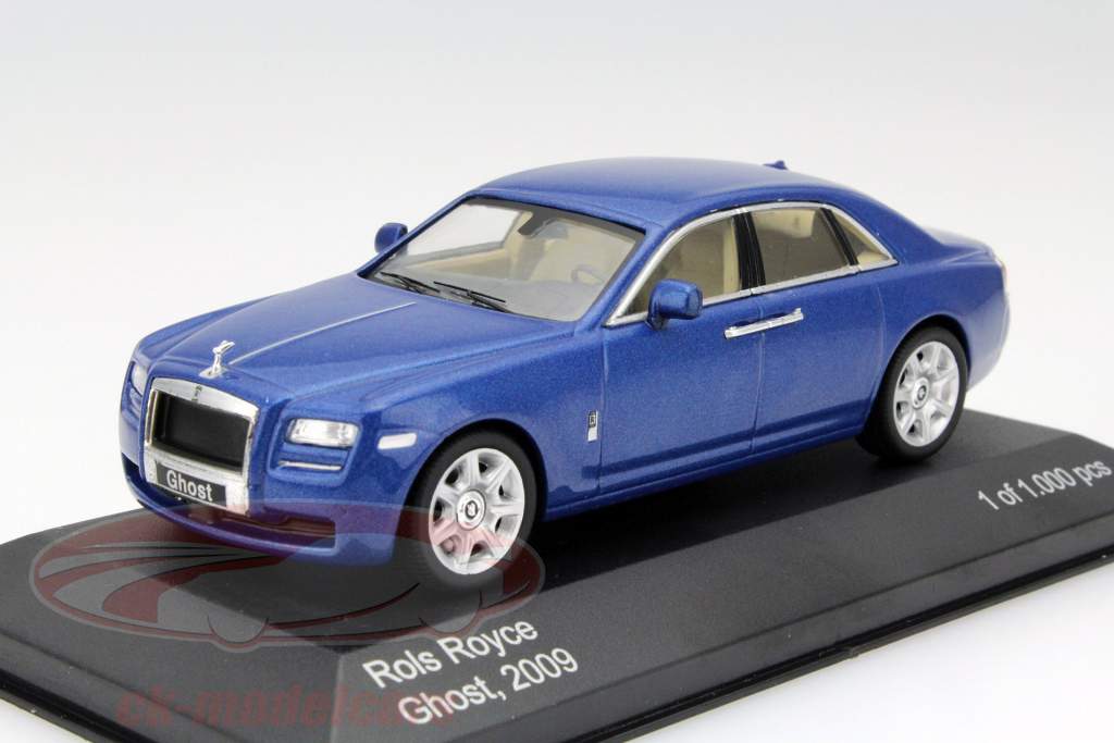Rolls Royce Ghost Год 2009 синий 1:43 WhiteBox