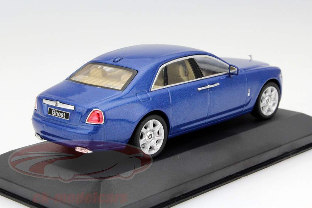 Rolls Royce Ghost Baujahr 2009 blau 1:43 WhiteBox