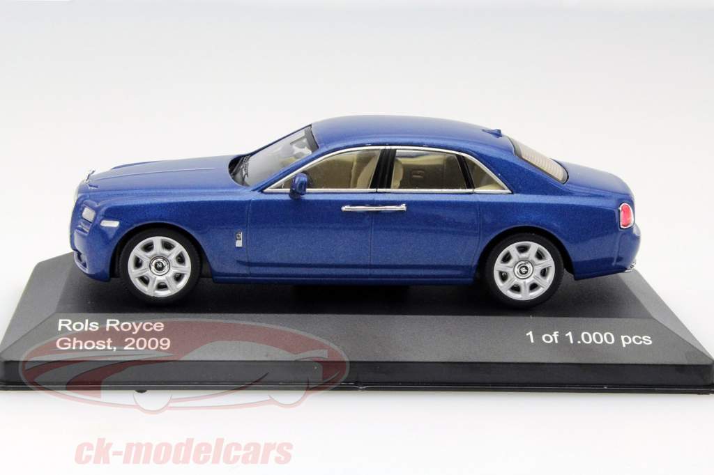 Rolls Royce Ghost Год 2009 синий 1:43 WhiteBox