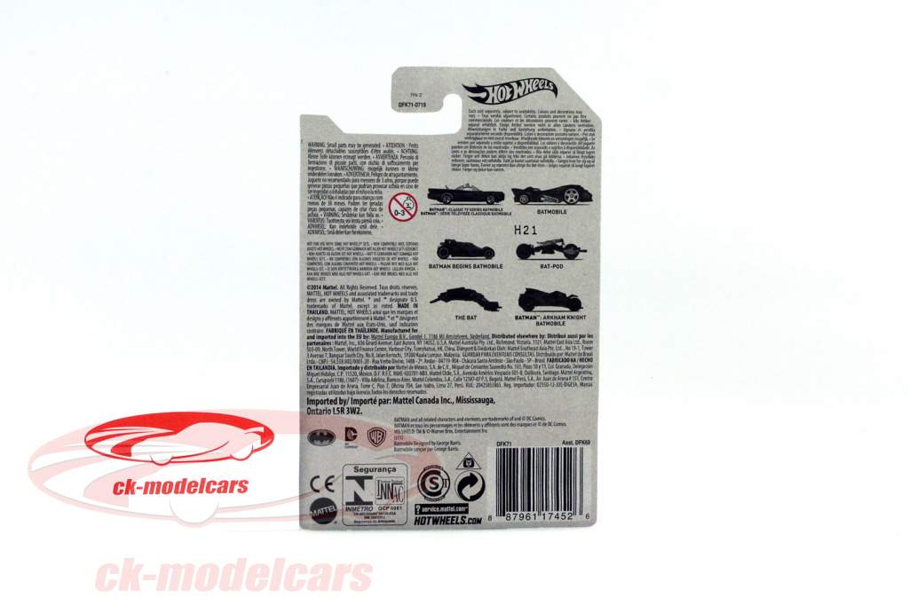 蝙蝠侠跑车来自电影~蝙蝠侠前传 2005 1:64 风火轮 HotWheels