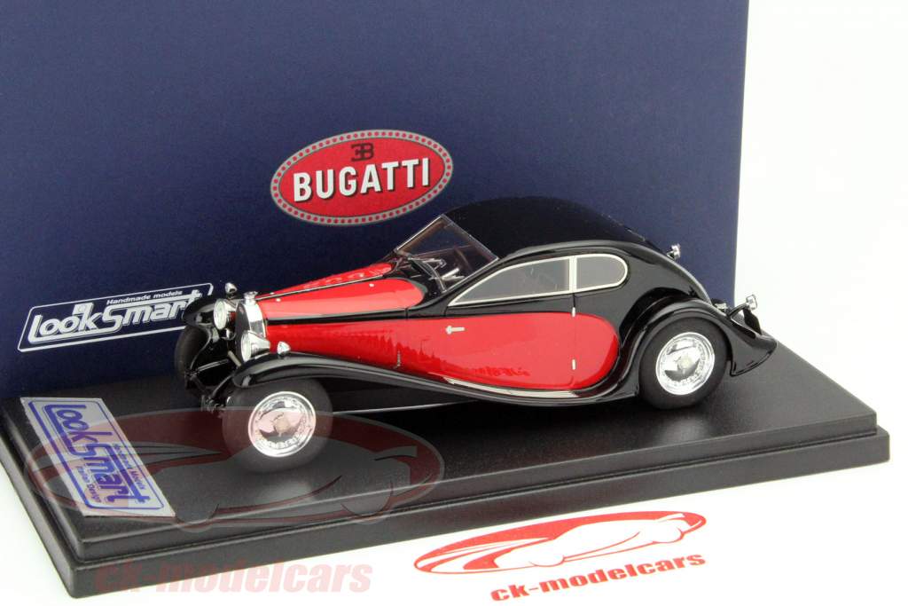 Bugatti 50T Superprofilee black / red 1:43 LookSmart